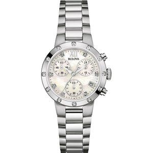 Bulova 30mm Diamond Accent Ladies Watch